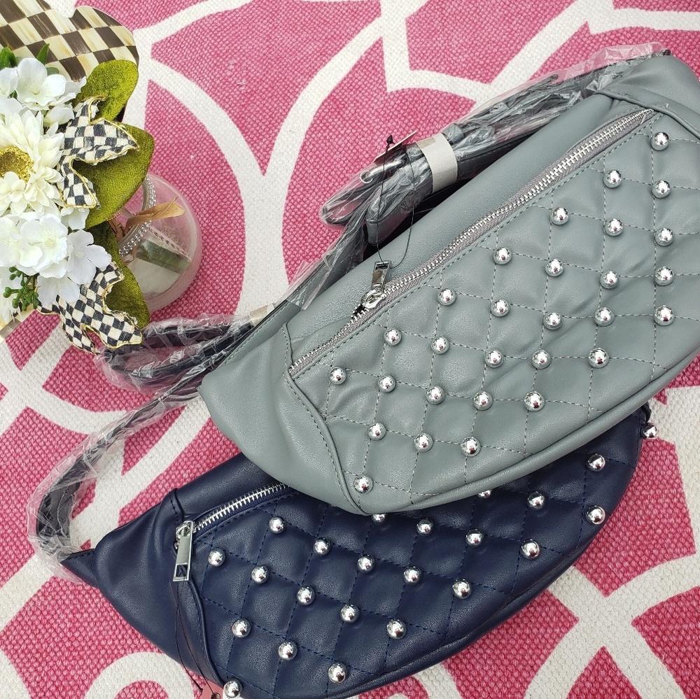 Studded belt bag